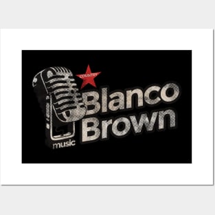 Blanco Brown - Vintage Microphone Posters and Art